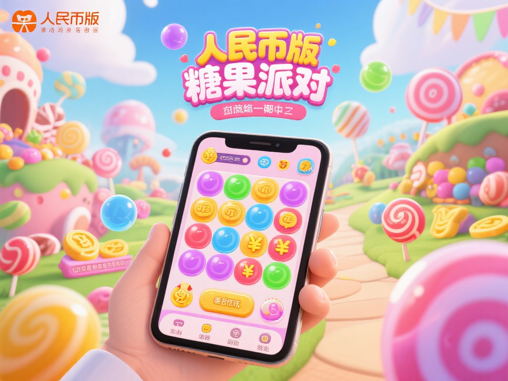 人民币版糖果派对：开启甜蜜冒险梦幻之旅 