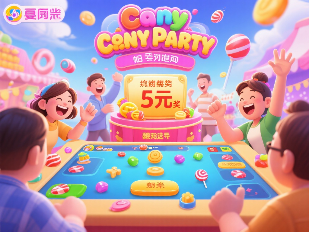玩家在糖果派对中轻松赢得丰厚五万元大奖 