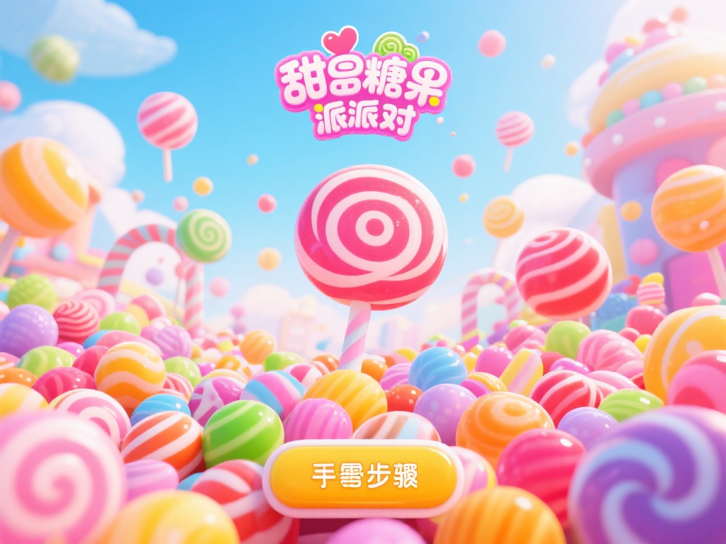 糖果派对—甜蜜设计吸引玩家眼球
糖果派对独特的设