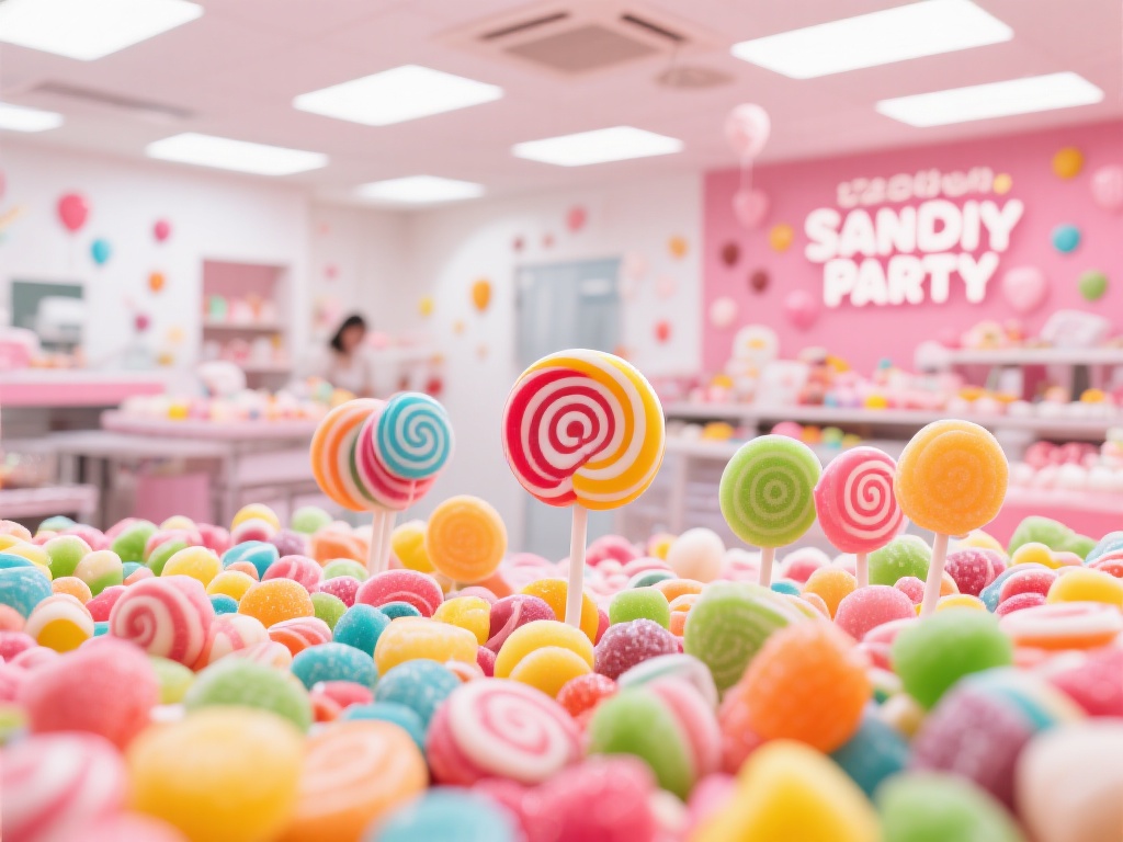 揭秘糖果派对总部：甜蜜奇幻世界的秘密故事 