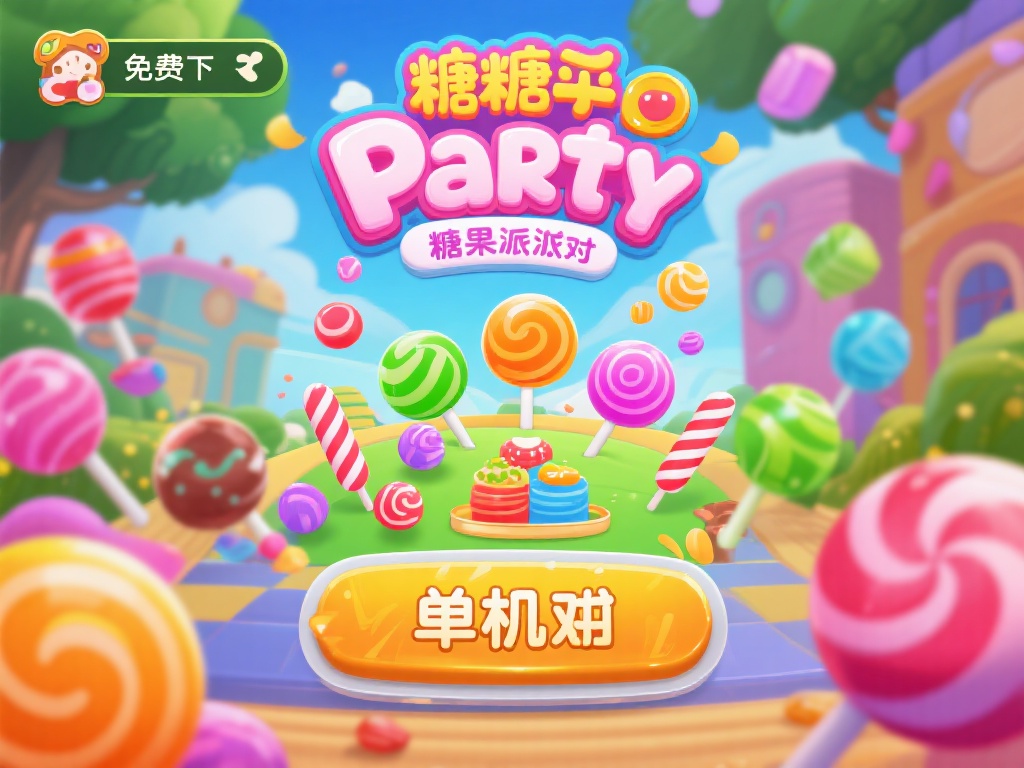 免费下载糖果派对单机版，轻松畅玩娱乐无压力 