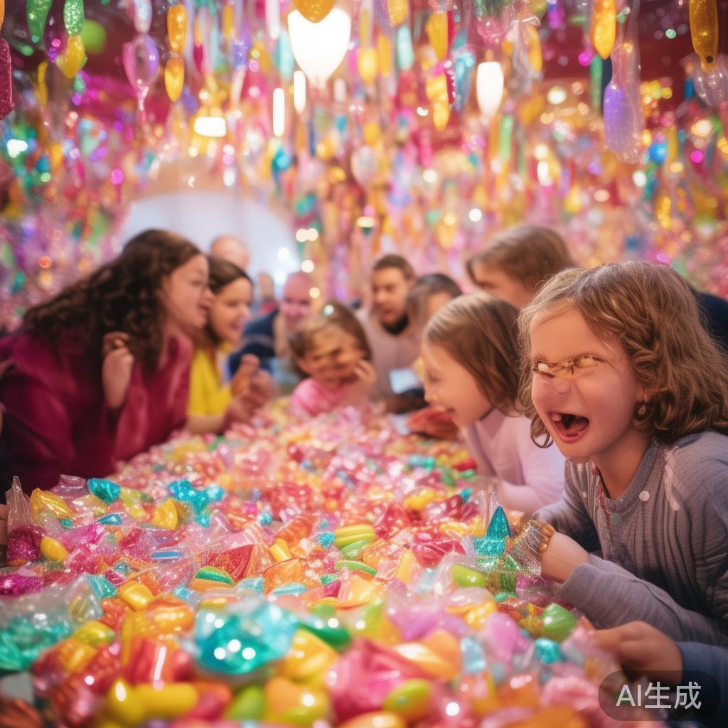 盛大精彩纷呈的糖果派对狂欢邀请函全城盛邀体验甜蜜盛宴 