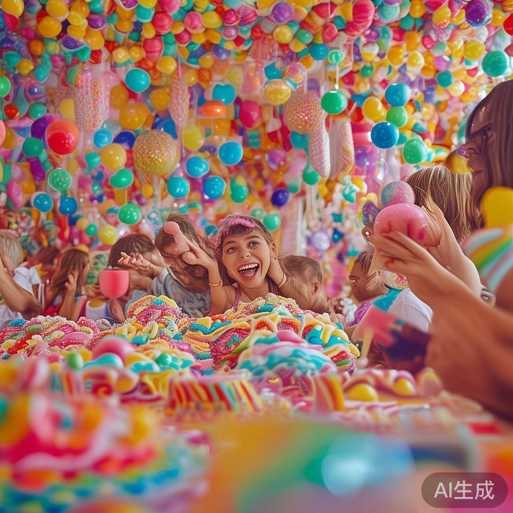 甜蜜欢乐的糖果派对精彩视频集锦,让你回味无穷的甜蜜时光 糖果派对作为一种充满童趣和创意的庆祝方式,已成为许