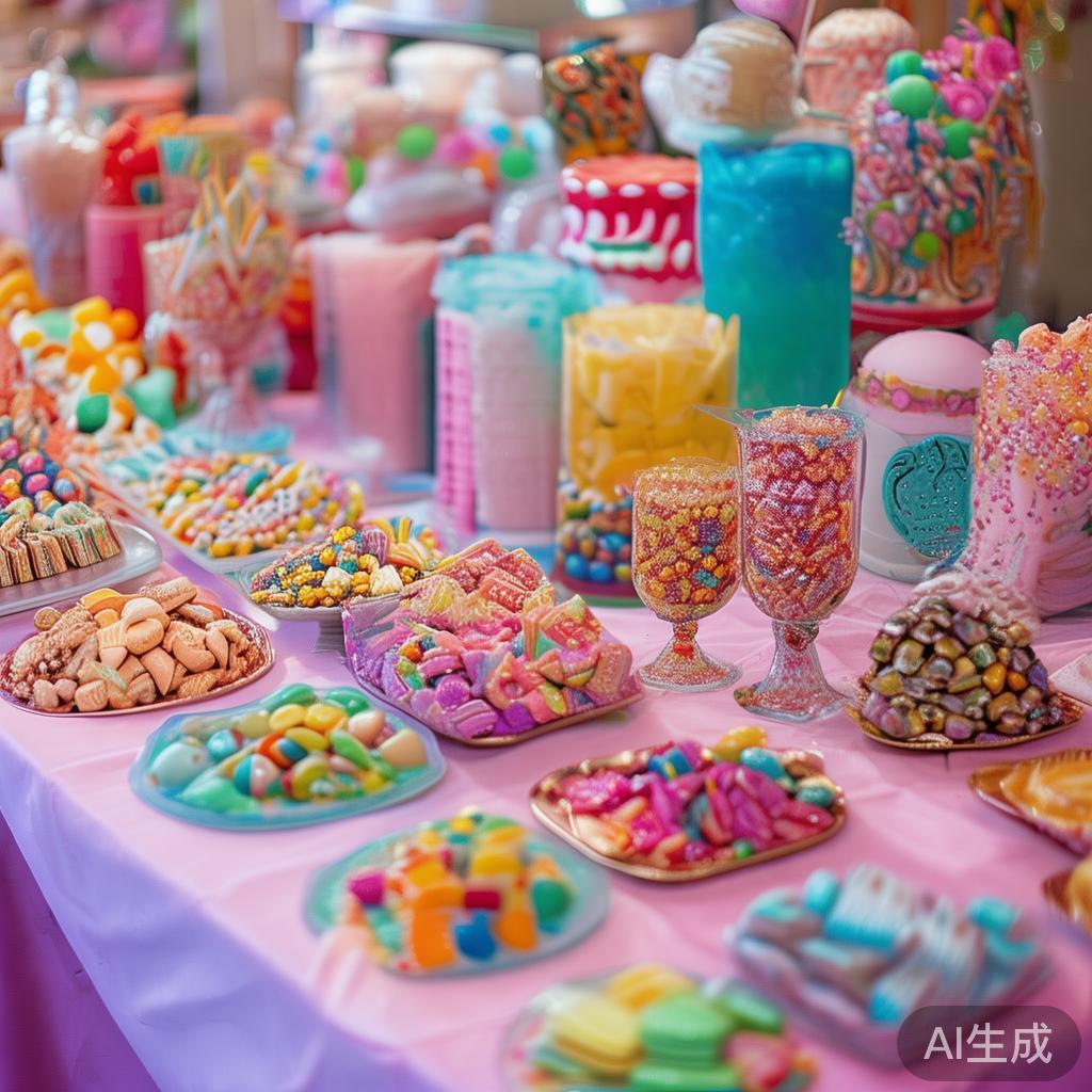 精彩派对小糖果：甜蜜瞬间的完美点缀与创意搭配 