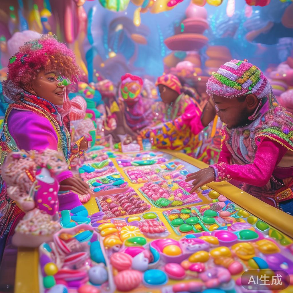 明确游戏目标和规则是获胜的基础
每个糖果派对游戏