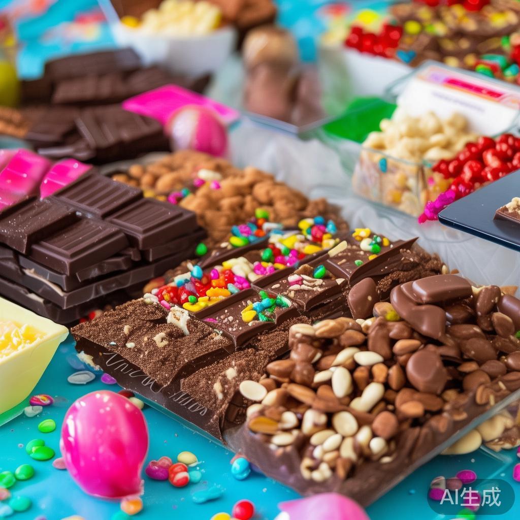 甜蜜诱惑:尽情享受糖果派对朱古力的丰富美味体验 糖果派对朱古力的最大魅力在于其多样化的口味选择。从