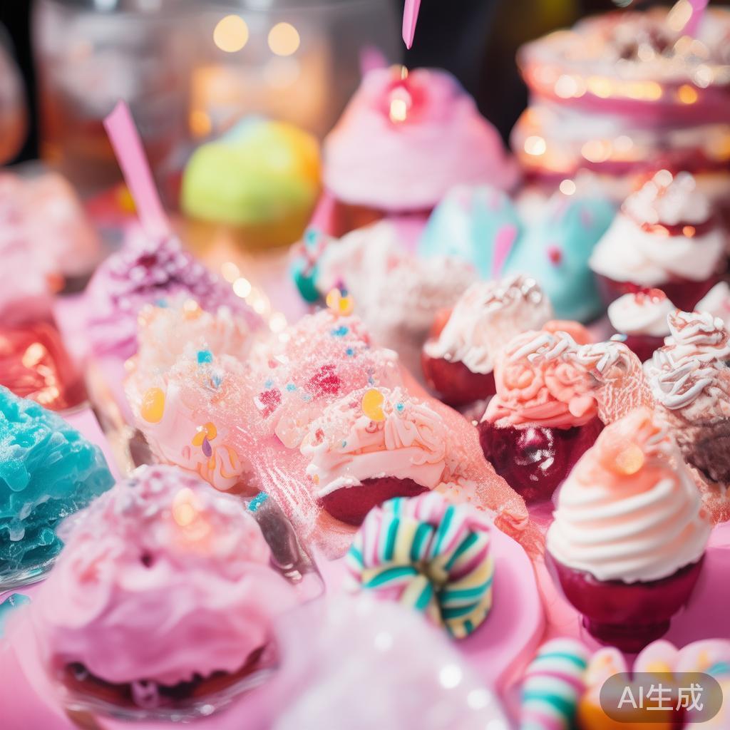 在每年的甜点盛宴里，糖果派对总能带来令人难以抗拒的