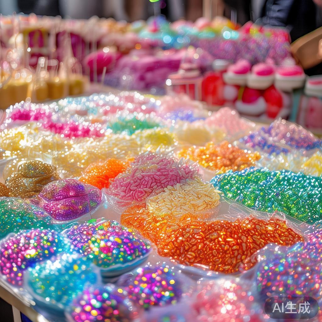 梦幻甜蜜米糖果派对盛宴欢乐开启,共享甜美时光 米糖果的魅力在于它的多样性和视觉效果。在派对中,选